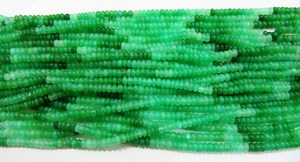 Cuentas Redondas Lisas de Crisoprasa Verde Natural de Alta Calidad, 6-7 mm, Hilo de 8 Pulgadas, Cuentas de Piedras Preciosas para la Fabricación de Joyas - Product Image 2