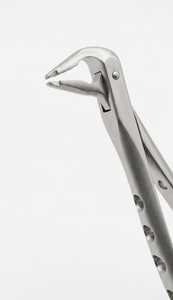 Forceps d'extraction dentaire pour premolaire inférieur à surface mate et préhension profonde, modèle anglais, instrument chirurgical en acier inoxydable - Product Image 3