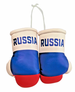 Mini gants de boxe décoration suspendue de voiture accessoires de voiture de Style sportif Logo personnalisé Mini gants de boxe pendentif voiture promotionnelle - Product Image 5