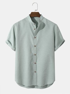 Gran Venta de camisa clásica de manga larga a cuadros para hombre, camisa a cuadros para hombre con bolsillo en el pecho, camisa de manga larga para hombre - Product Image 2