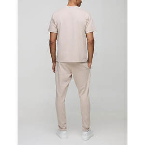 Conjunto de Verano 2026 Personalizado para Hombre, Camiseta y Pantalones Deportivos de Algodón, 100% Algodón, Manga Corta, Venta al Por Mayor - Product Image 5