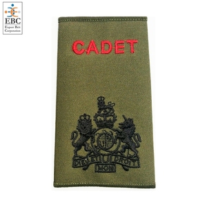 Épaulettes pour rangs tactiques OEM Export Belt Corporation Épaulettes à broderie directe d'usine rangs pour uniforme - Product Image 6