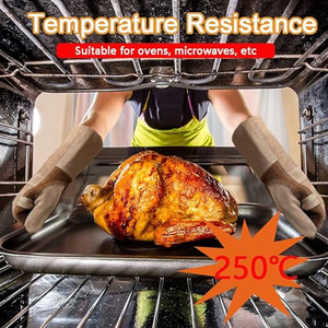 Guantes de soldadura de cuero dividido de cuero de vaca de alto rendimiento Guantes de bomberos resistentes al calor y a las chispas Logotipo de diseño personalizado - Product Image 5