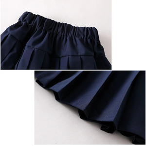 Faldas Plisadas Unisex para Niños, Uniforme Escolar Primario, Poliéster, Estilo Urbano, Ropa de Primavera, Conjuntos Infantiles Hechos en Pakistán - Product Image 4