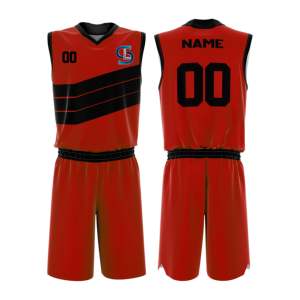 Concevez votre propre uniforme de basket-ball 100% polyester dernier style ensemble d'uniformes de basket-ball de meilleure qualité - Product Image 4