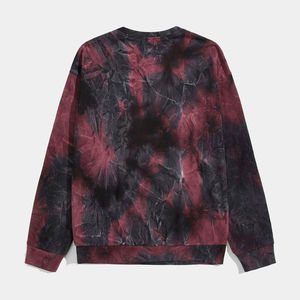Cuello Redondo Algodón Tie Dye Sudaderas Excelente Calidad Hombres Elegantes Moda Tie Dye Sudaderas Térmicas - Product Image 2