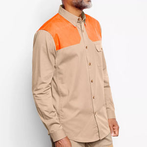 Venta al por mayor sublimado camuflaje caza Jersey manga larga hombres liso camuflaje impreso caza táctico uniforme camuflaje - Product Image 4