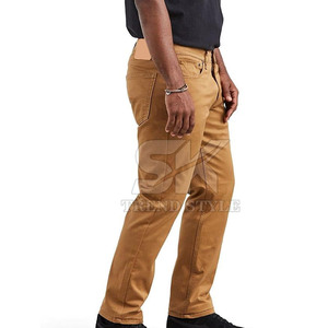 Pantalones vaqueros para hombre fabricados en Pakistán, 100% algodón, para atuendos casuales y actividades al aire libre. - Product Image 2