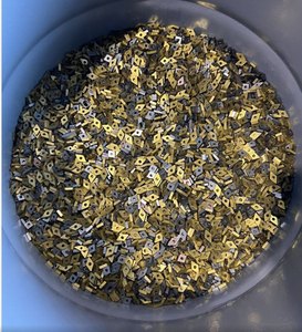 Déchets de carbure mélangé |   Pointes en carbure de tungstène |   Déchets industriels - Product Image 6