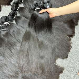 ผมตรงธรรมชาติสำหรับต่อผมจากผมมนุษย์ - Product Image 3