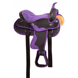 VENTE EN GROS USINE PRIX LE MOINS CHER KIT COMPLET Synthétique Western Barrel Racing Horse Saddle Lightweight Horse Sadd synthétique - Product Image 3