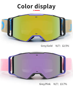 แว่นตาขี่มอเตอร์ไซค์ Jiepolly Custom Oem Uv400 สำหรับติดหมวกกันน็อค, แว่นตาป้องกันรังสียูวี กันฝุ่น กันลม สำหรับรถเอทีวี รถวิบาก สำหรับเยาวชนและผู้ชาย - Product Image 5