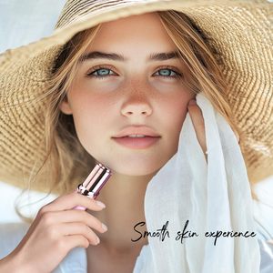 Afeitadora Facial Eléctrica Impermeable IPX7 para Mujer, Maquinilla de Afeitar Facial de Una Sola Cuchilla para Labios y Barbilla - Product Image 2