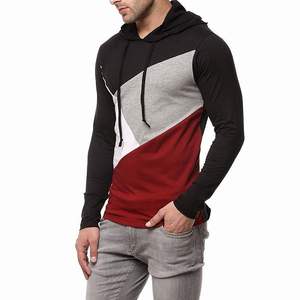 Sweat-shirt à capuche pour homme, imprimé en relief, chaud pour l'hiver, fabriqué en tissu polaire technique, col à capuche, pour adultes - Product Image 3