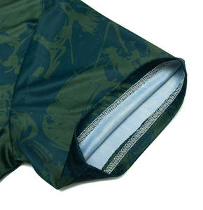 Chemises de pêche à manches courtes personnalisées Jersey 100% Polyester UPF 50 + Protection solaire Vêtements de sport Chemises de pêche Nouveau design OEM - Product Image 5