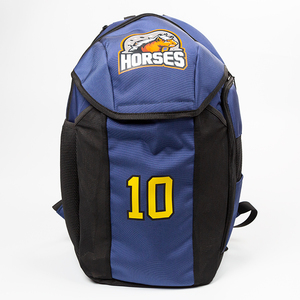 Sublimation Team <b>Backpack</b> Custom Logo Sports School Travel Bag Cordura Soft Zipper Durable for Daily and Events SBP-0125 - Product Image 1