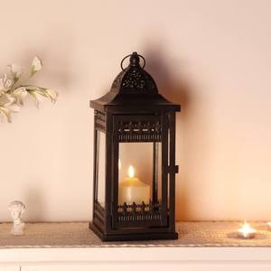 Decorative <b>Candle</b> <b>Lanterns</b> Vintage Style Hanging <b>Lantern</b> Metal Candleholder for Indoor Outdoor Events Parties and Weddings - Product Image 3
