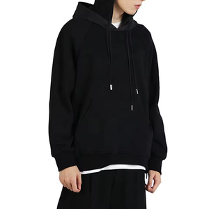 2025 Nueva colección de moda de lujo Premium sudaderas con capucha personalizadas para hombres de peso pesado 100% algodón liso teñido Digital invierno - Product Image 3