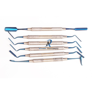 ערכת השתל עצם השתל שיניים <span class=keywords><strong>6</strong></span> יח 'כלים כירורגיים כולל חיבור מעבה, מכשירי שתלים - Product Image 2