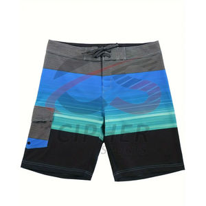 Pantalones cortos de playa baratos al por mayor para hombre, pantalones cortos de secado rápido de talla grande lisos para gimnasio, pantalones cortos de entrenamiento físico con bolsillos para hombre - Product Image 4