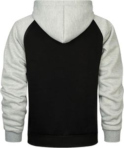 Sudadera con Capucha Térmica para Hombre, 100% Algodón, Estampado Personalizado, Diseño Sólido Informal para Invierno, Sublimación - Product Image 6