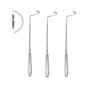 Aguja de ligadura fuerte curvada derecha 12cm instrumentos de oftalmología | Instrumentos de cirugía oftálmica - Product Image 3