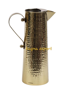 La mayoría de las ventas en línea, florero de diseño de hoja de Metal dorado decorativo extraíble, vidrio transparente, decoración interior del hogar para decoración del hogar - Product Image 3