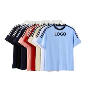 Camiseta deportiva antibacteriano ligera de algodón con cuello redondo | Camiseta deportiva para mujer, ropa para eventos de equipo y Deportes de Club - Product Image 6