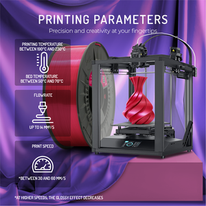 Filamento PLA de Seda WINKLE de 1.75 mm, Dorado, 1 kg, Impresora 3D, Alta Precisión, Material Biodegradable Suave, Fácil de Imprimir, Venta al por Mayor, FDM - Product Image 6