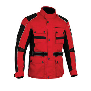 Chaqueta con manga de nailon acolchada para motocicleta, Material de Cordura 660D, color blanco, alta calidad - Product Image 2