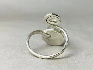 Anillos de piedra lunar de arcoíris Natural de Plata de Ley 925 sólida a la moda, piedras preciosas de Fuego Azul, joyería fina minimalista al por mayor - Product Image 5