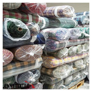 Tela de Camisas Clásica a Cuadros Hecha en Corea, 100% Algodón, Lote en Existencia para Ropa de Oficina, Material de Costura Formal de Alta Calidad para Negocios - Product Image 2