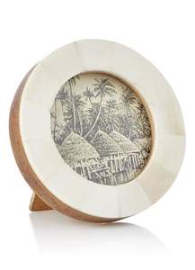 กรอบรูปฮอร์นสไตล์โบราณออกแบบมาสำหรับการตกแต่งภายในแบบชนบทชั้นสูงและของขวัญสุดหรูที่เน้นวัสดุธรรมชาติ - Product Image 2