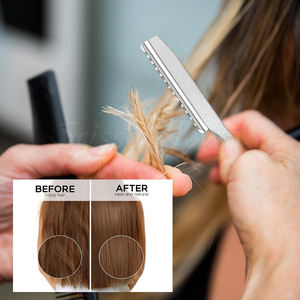 Rasoir de texture durable pour l'amincissement des cheveux avec lames remplaçables Outil de salon professionnel pour la superposition et le coiffage - Product Image 2