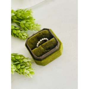 Southwest Handmade Sterling Silver Beaded <b>Ring</b> Size 4.5 Fine Jewelry with <b>Jade</b> Gemstone Inlay Key Pattern Everyday Wear - Product Image 4