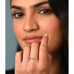 Anillos de Plata de Ley 925 de Primera Calidad para Mujer, Chapados en Rodio con Circonita, Joyería de Boda para Hombre - Product Image 3