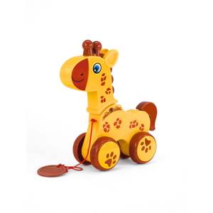 My Little <b>Giraffe</b> Pull Along <b>Toy</b> for Toddlers <b>Plastic</b> Set - Product Image 1