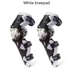 Genouillères de moto Minghui K12, taille unique, en PP, protection professionnelle, épaisses, fermeture à bouton, <span class=keywords><strong>coque</strong></span> rigide, réglables - Product Image 2