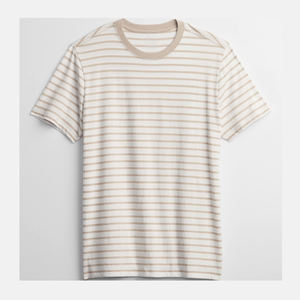 OEM Emboss logo Tee Shirt Men Organic Cotton Tshirt Oversize Plain Graphic t Shirt Custom 3D Embossed T-Shirts for Men - Product Image 3