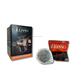 Caffe Iuliano INTENSO bakla yüksek kaliteli Napoletano kavrulmuş bütün fasulye kahve İtalya'da el işi