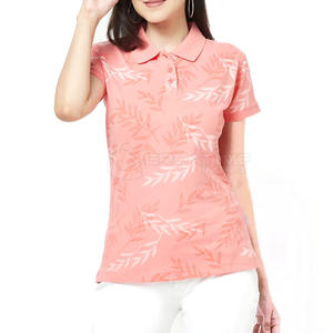 Camiseta Deportiva de Manga Corta para Mujer, de Secado Rápido, Transpirable, de Punto, Informal, 100% Algodón, Ropa Deportiva OEM - Product Image 1