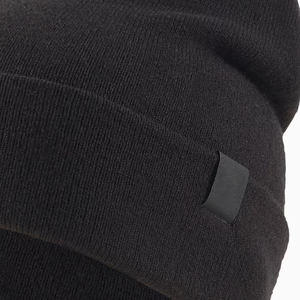 Gorro de lana de Merino unisex 100%, gorros deportivos de punto de Color personalizado para adultos para la vida diaria, puño de Viaje de invierno, diseño acanalado - Product Image 3