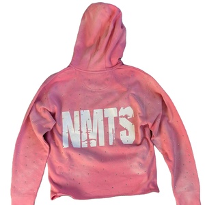 Sweat à capuche homme personnalisé en coton éponge française sans ficelle à ourlet brut coupe régulière 3D pour moto design imperméable et respirant - Product Image 5