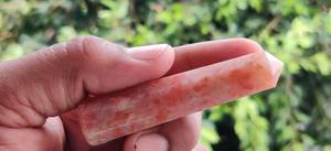 Pierre de soleil en pierre naturelle, tour d'obélisque naturelle polie, Chakra en cristal, Points de pierre de soleil, acheter chez une Agate élégante, vente en gros - Product Image 4