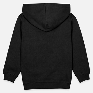 Sweat à capuche de sport unisexe en coton éponge française 100% coton teint uni pour enfants garçons et filles Vente en gros - Product Image 2