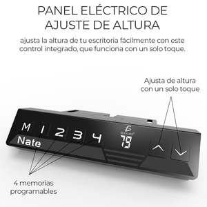 Scrivania Elettrica Regolabile Programmabile in Metallo - Product Image 6