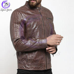 Ropa de calle de alta calidad, tarifa al por mayor, cómodo servicio OEM/ODM, nuevas y elegantes chaquetas de cuero genuino y PU Premium a la moda - Product Image 3