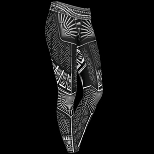 Leggings Deportivos de Cintura Alta para Mujer, Pantalones de Fitness Tejidos para Yoga, Antibacterianos y Transpirables, Spandex/Poliéster - Product Image 6