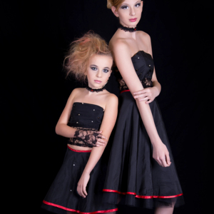 Rockabilly Rock N Roll Dress - Vintage Floral Swing