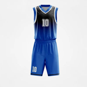 Uniforme de basket-ball pour hommes de haute qualité, manches courtes, respirant, design par sublimation, vêtements de basket-ball personnalisés pour équipe - Product Image 3